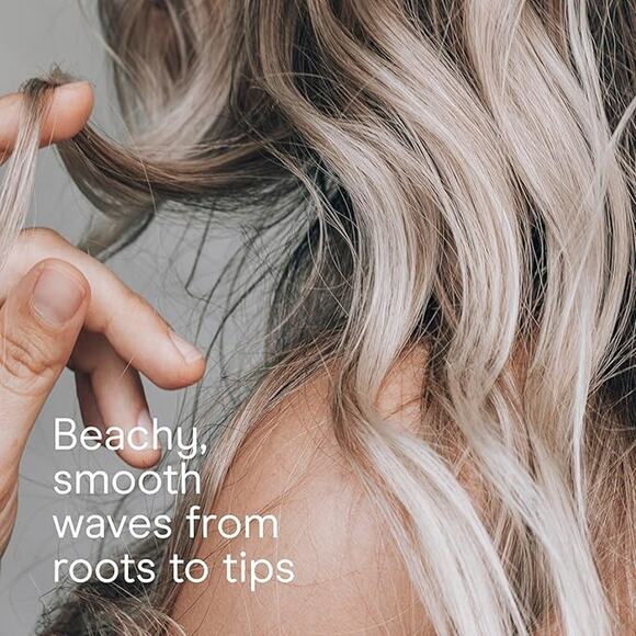 Conair Double Ceramic Curling Iron, 1 1/2" Extra-Long Barrel, Rose Gold - Picture 6 of 7